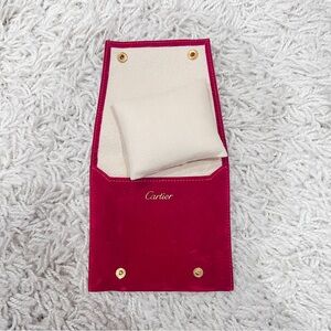 Authentic Cartier travel pouch